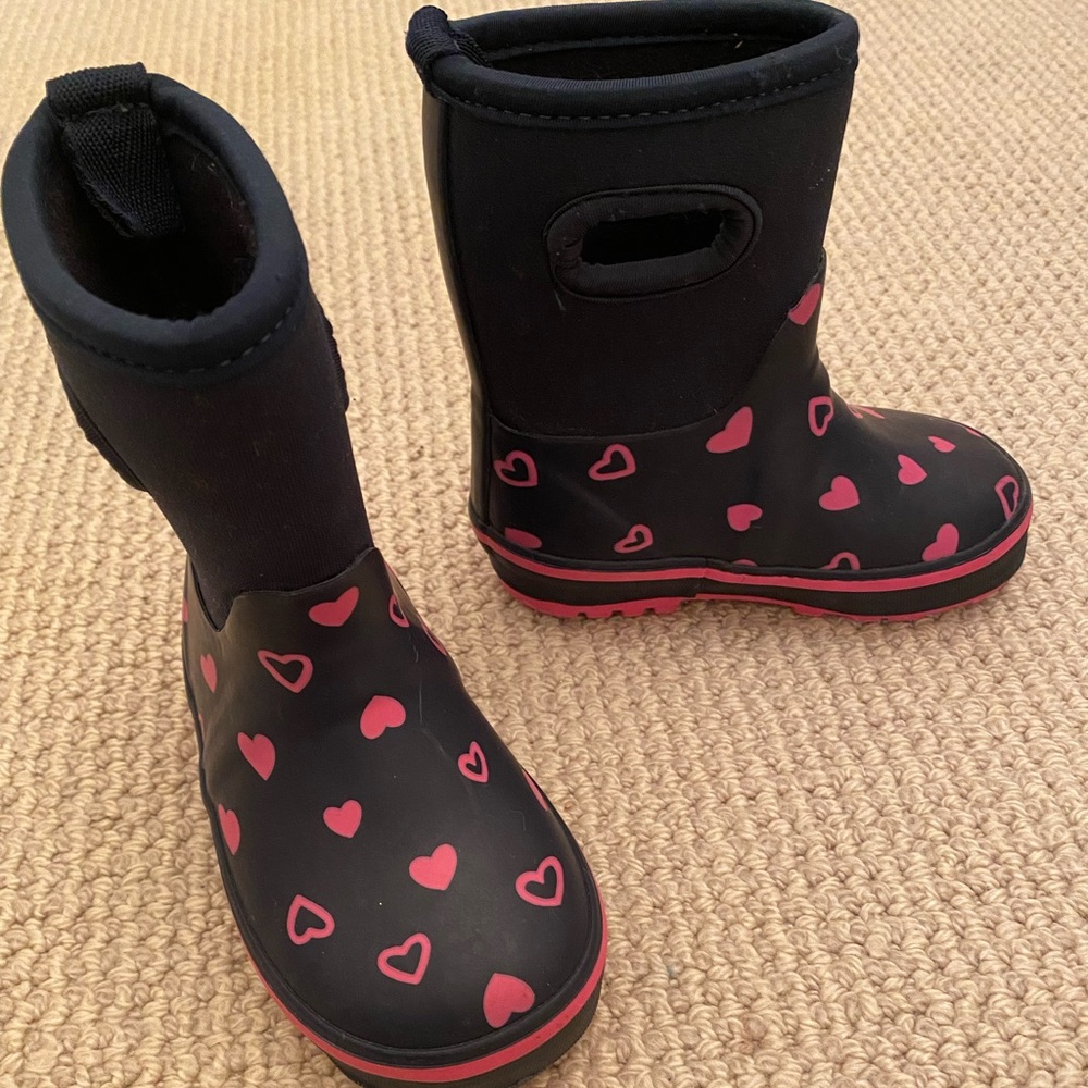 Bogs toddlers rain/snow boots, size 7